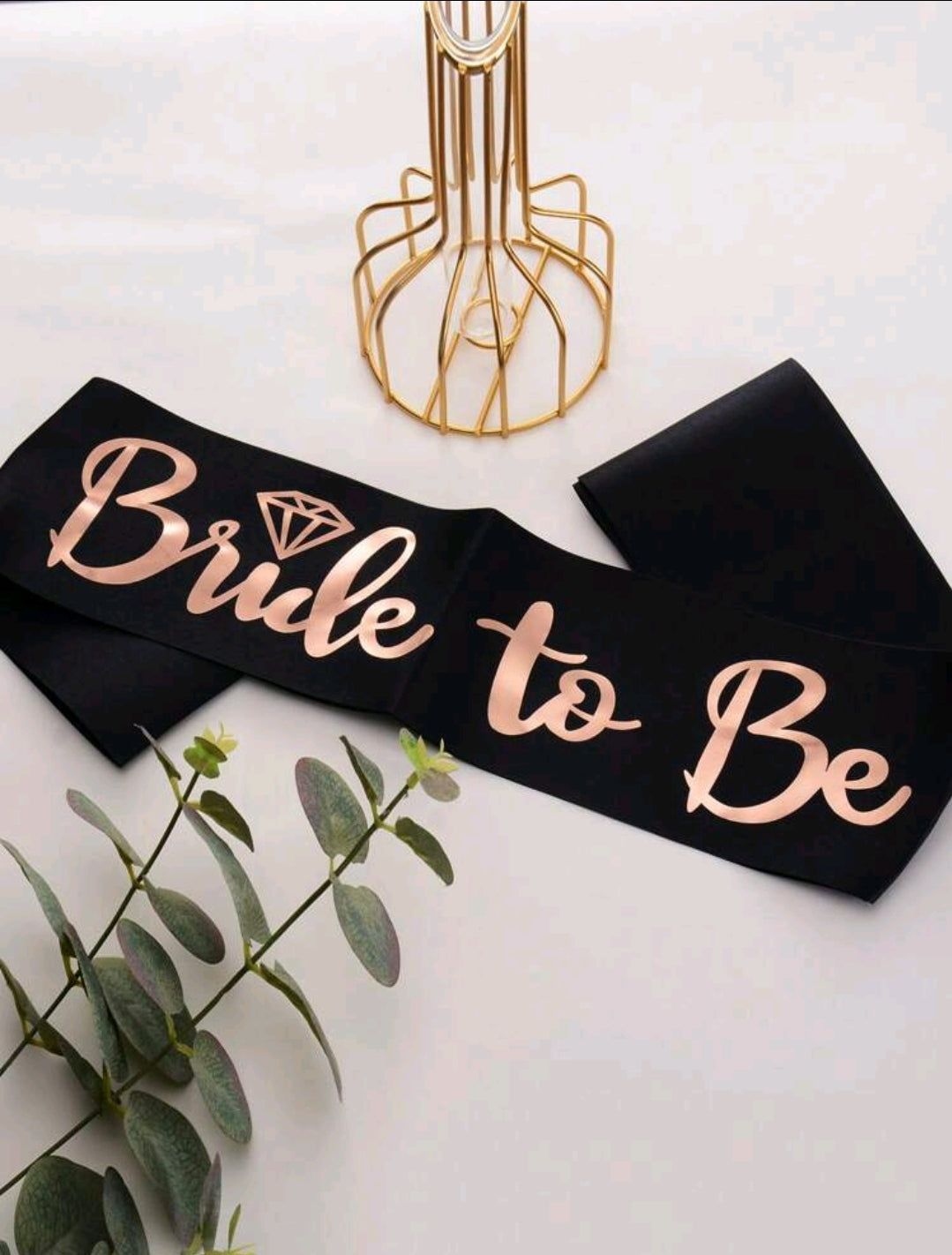 Bride To Be Nylon Shoulder Sash