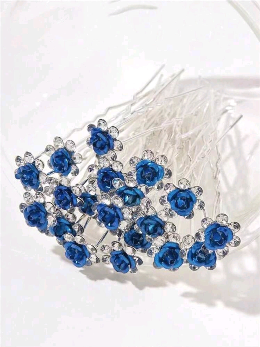 20pcs Bridal Hairpins With Rhinestone Decor