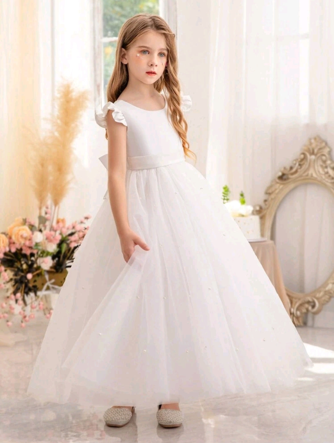 Bowknot Party Tulle Princess Dress