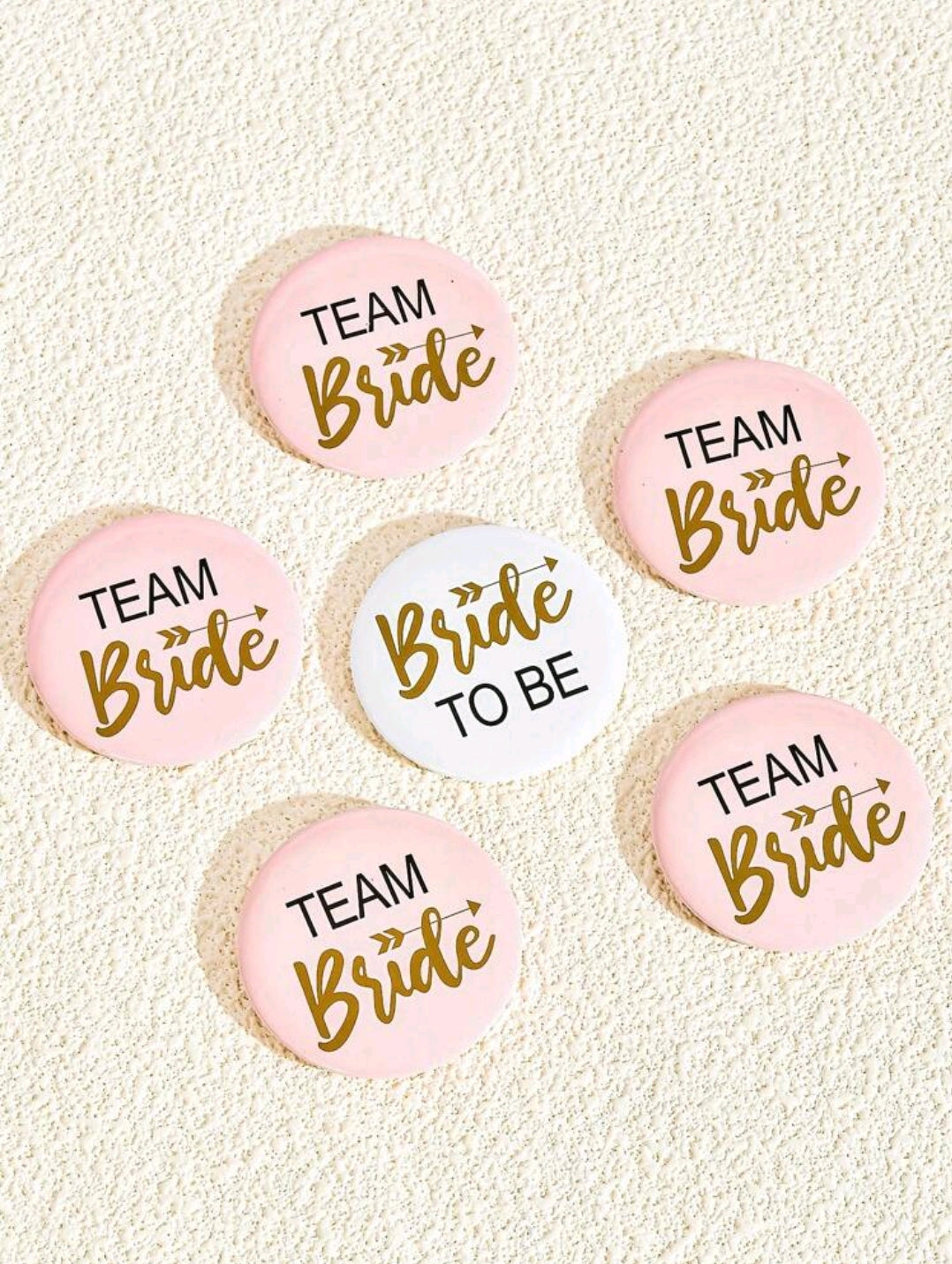 6pcs Bachelorette Party Pins