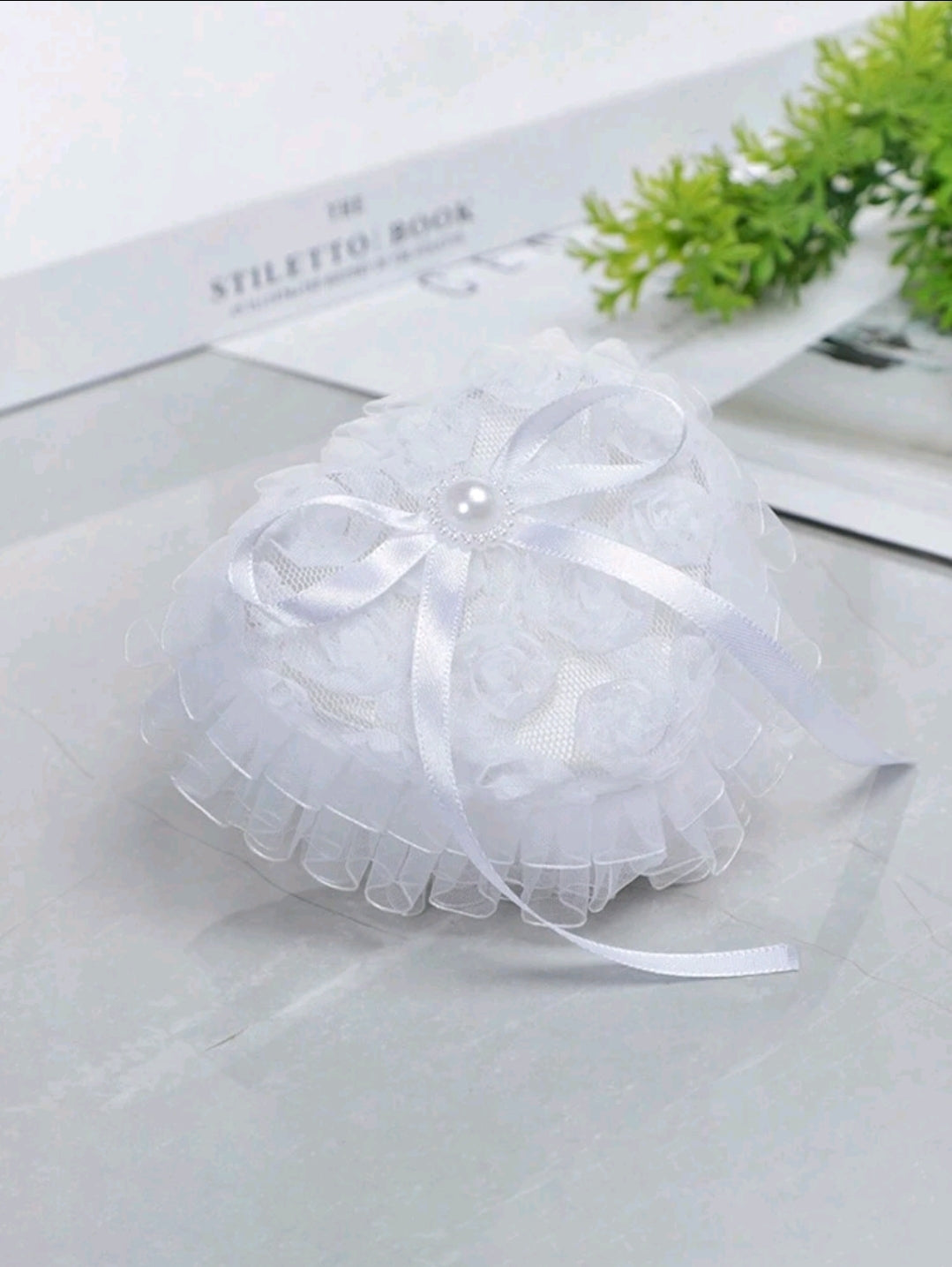 Small Sized Bridal Ring Pillow