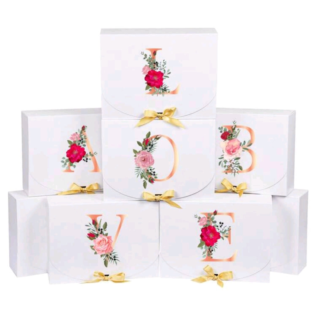 Initial Letter Bridesmaids Boxes - Preorder