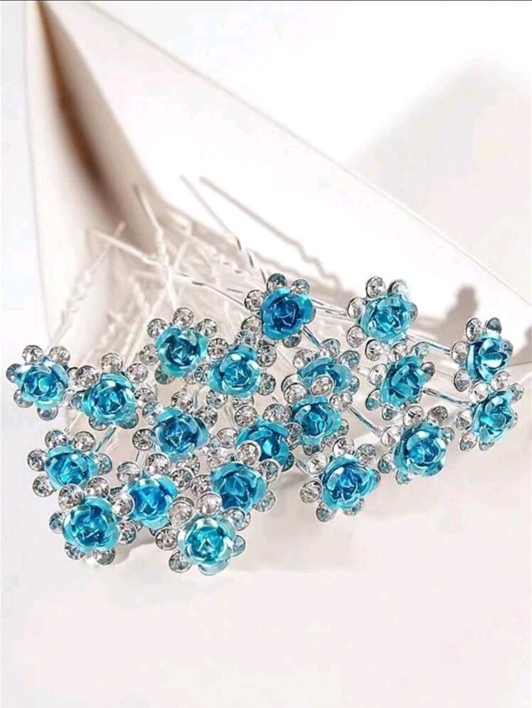 20pcs Bridal Hairpins With Rhinestone Decor