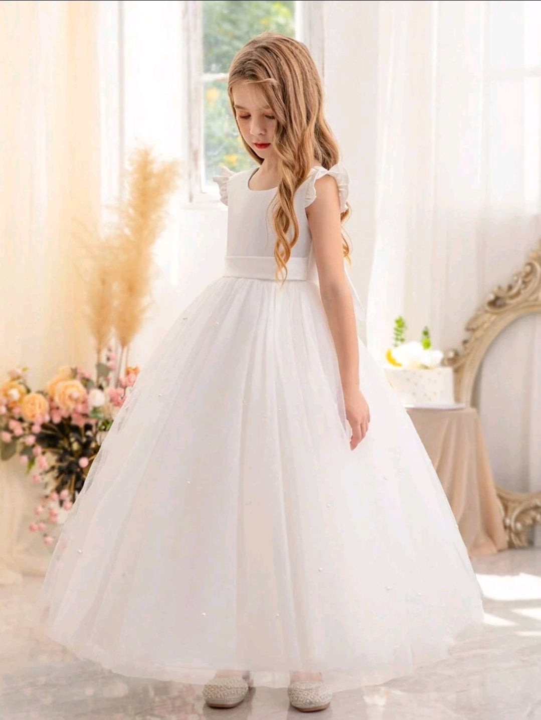 Bowknot Party Tulle Princess Dress